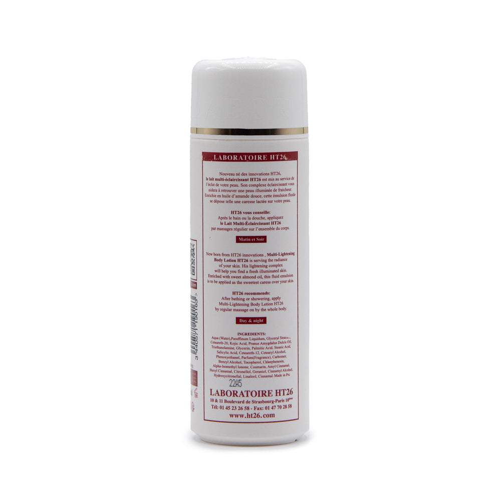 HT26 Paris | Body Lotion - Anti-Blemishes, Multi-Lightening, Complexion Harmony | 500 ml
