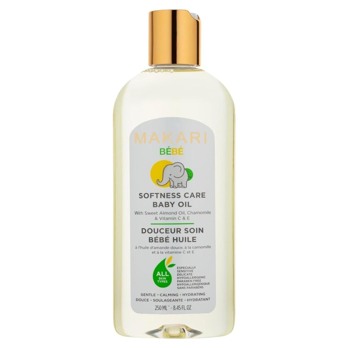 | Baby Oil - Softness Care Baby Oil, with Almond Oil, Camomille and Vitamin C & E | 250 ml