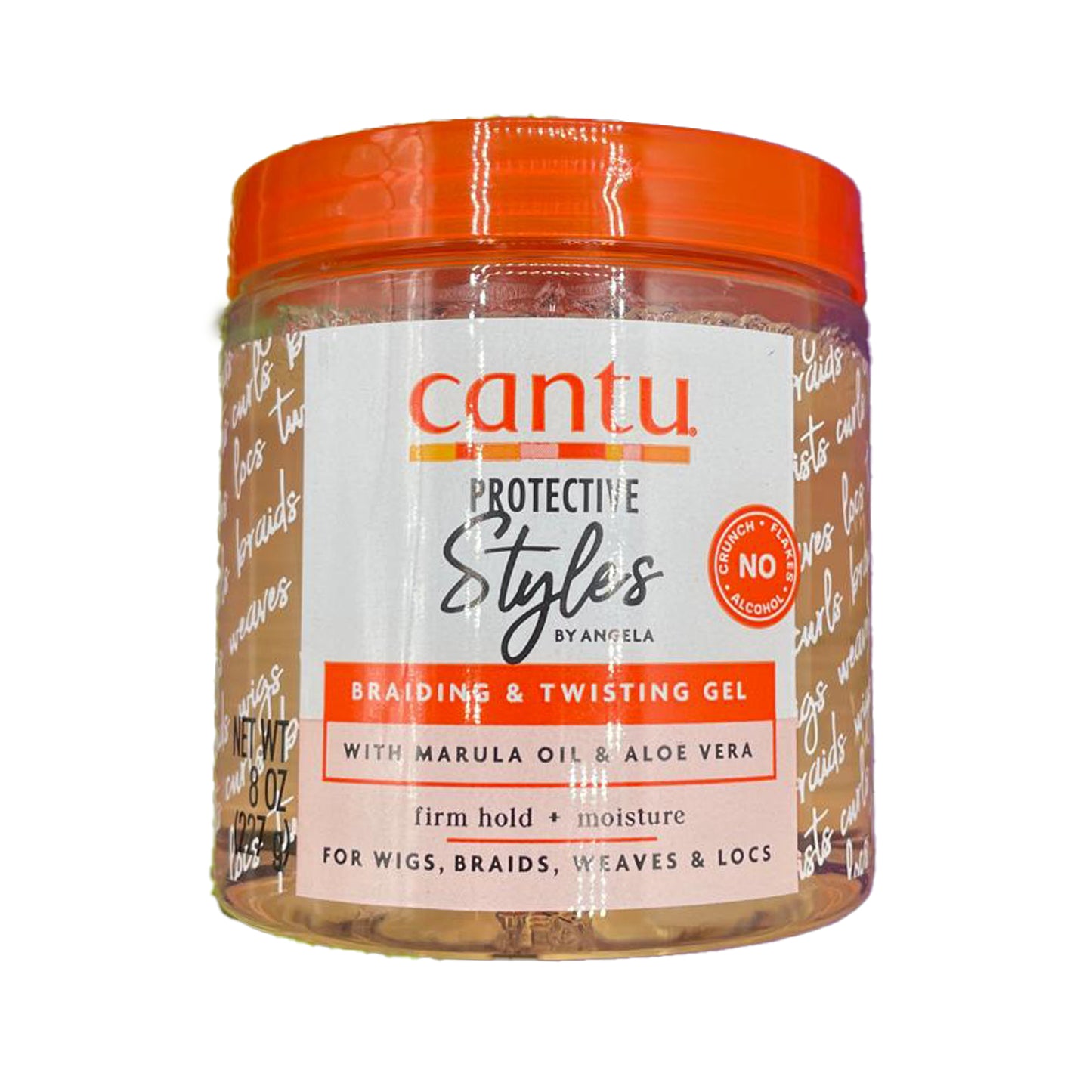 PROMO - | Hair Styling Gel - Braiding & Twisting Gel, Marula Oil & Aloe Vera | 227g