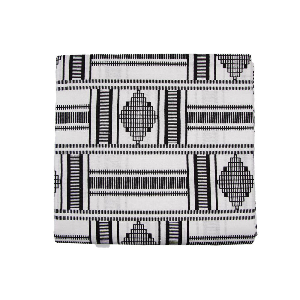 Wax Print Fabric - Junior Hollandais - 100% cotton, 6 yards, 5.486 meters - Pattern#118