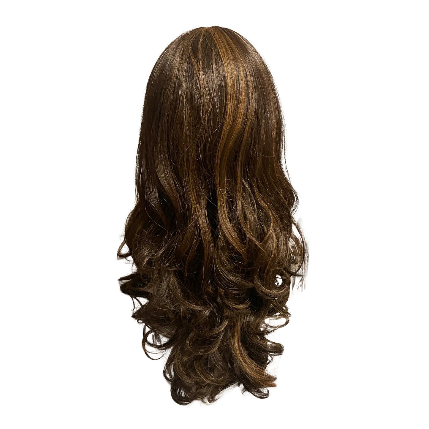 Shine U | Wig - Long hair, Medium brown, Woman | 250g