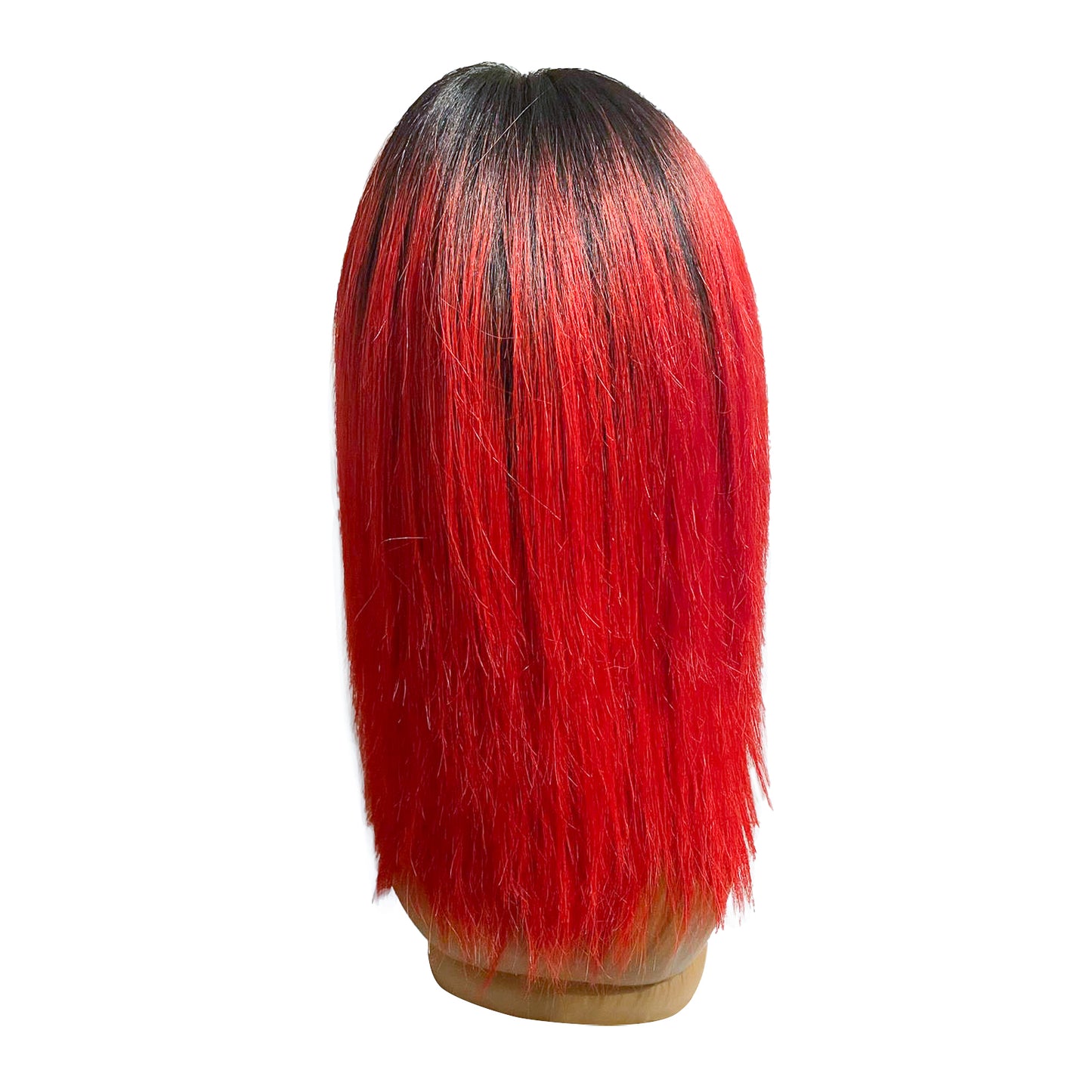 Dream Hair | Wig - 100% Human hair, Medium hair, Red, Woman | 160g