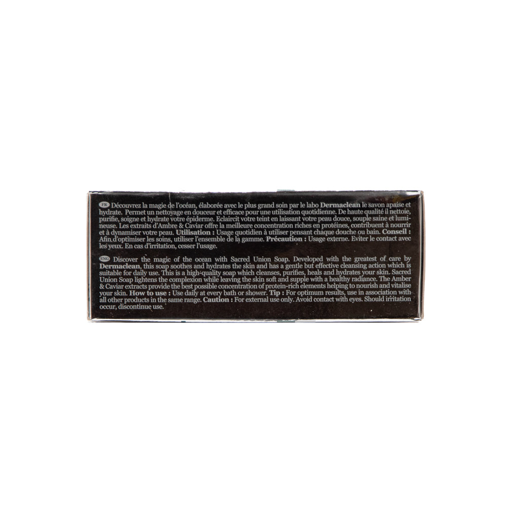 Supreme White Paris | Body Soap - Union Sacrée, Toning Soap, Face & Body, Amber & Caviar | 200gr