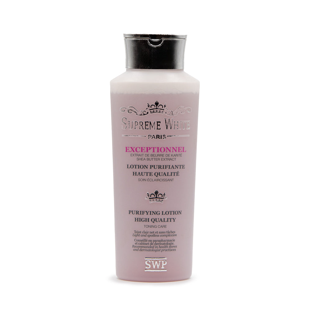 Supreme White Paris | Body Lotion - Exceptionnel, Purifying Lotion, Shea Butter Extract | 500ml
