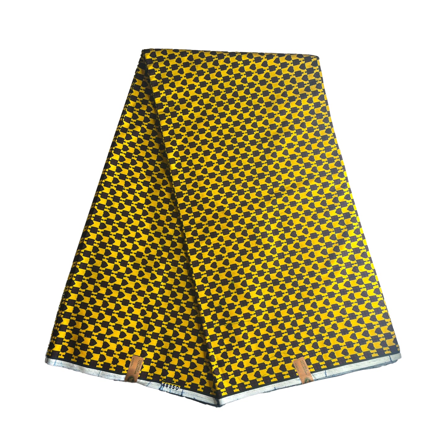 Wax Print Fabric - Senior Hollandais - 100% cotton, 6 yards, 5.486 meters - Pattern#305