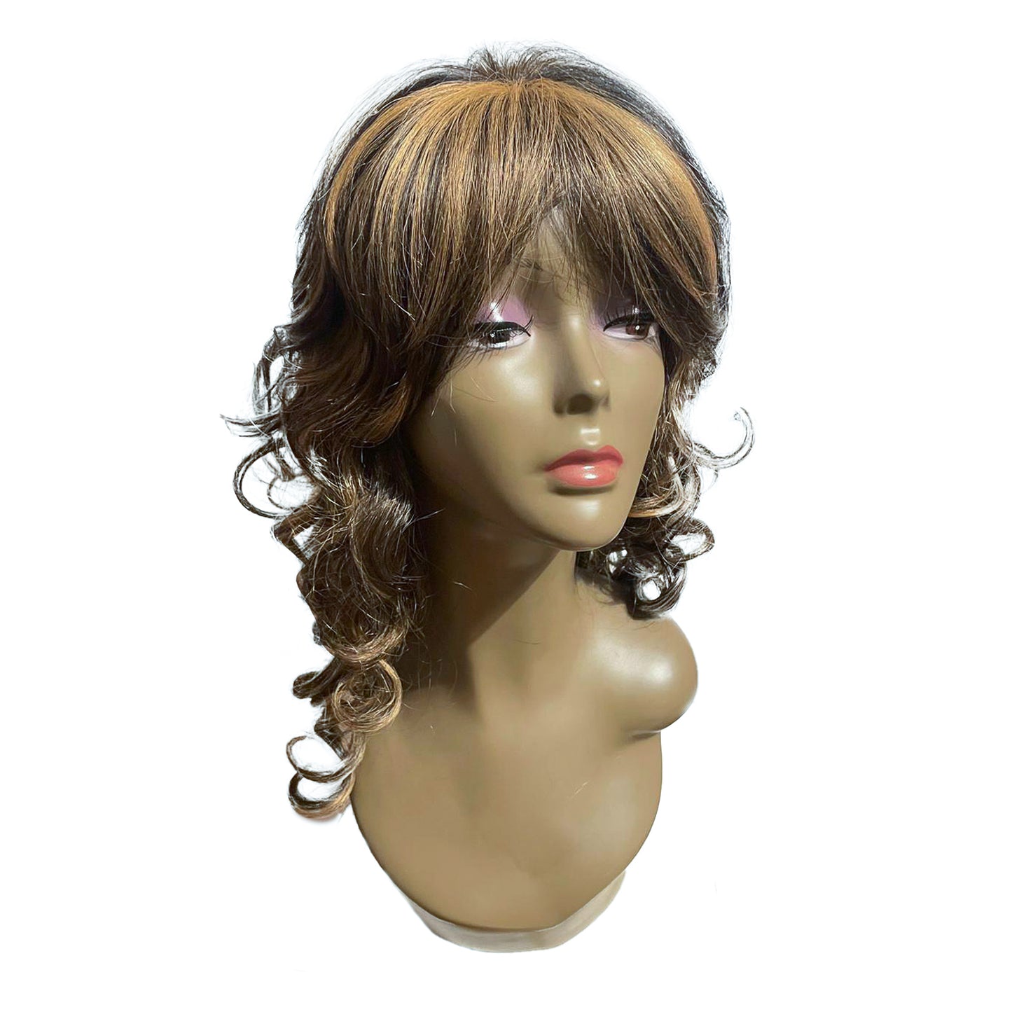 Dream Hair | Wig - 100% Human hair, Long hair, Medium brown, Woman | 180g