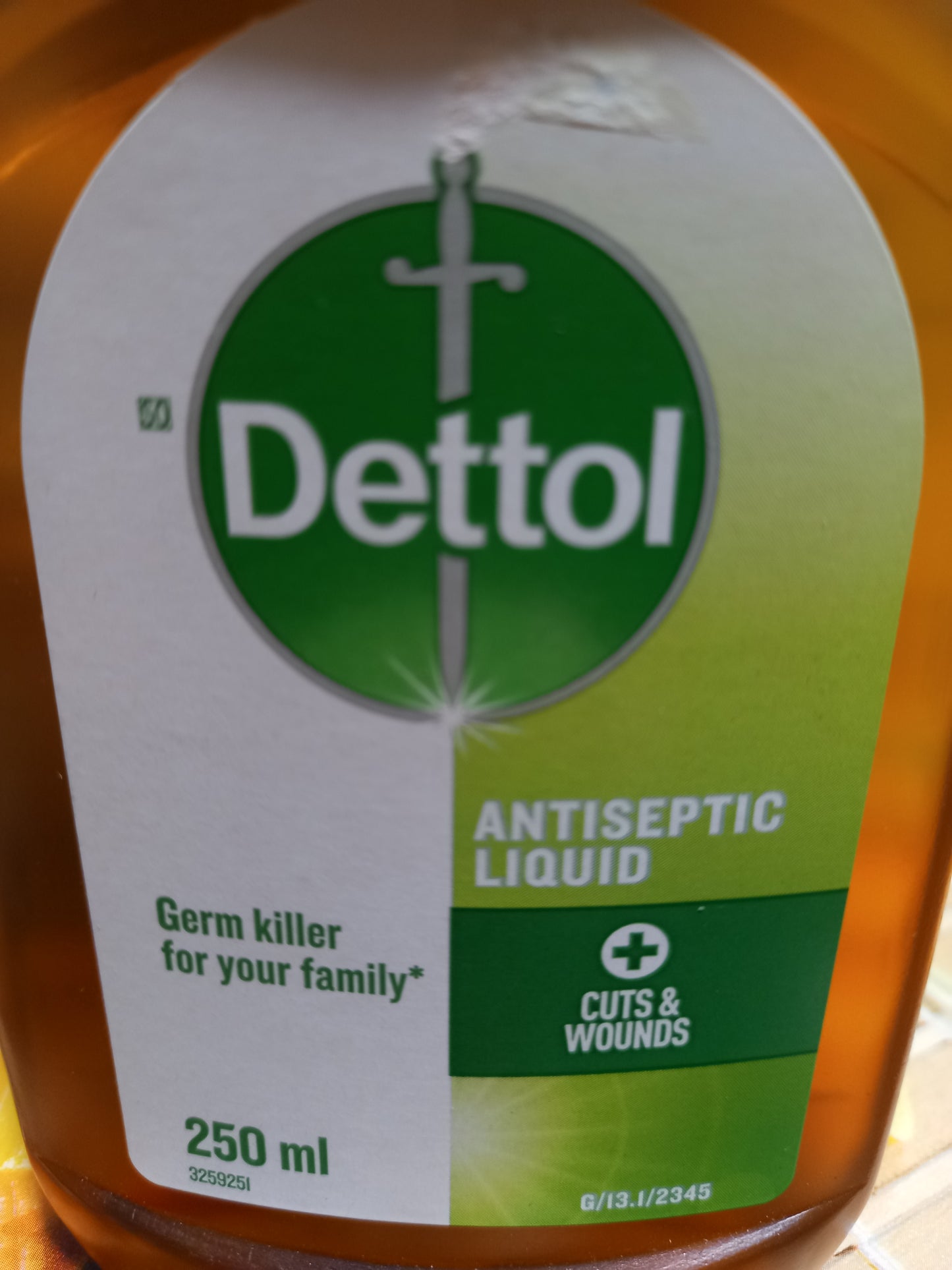 Liquido antisettico 250 ml